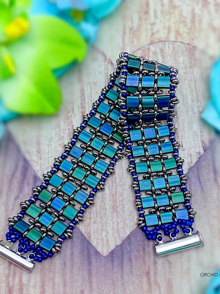 Beading Pattern – Twilight Tila Bead Bracelet product image (2)