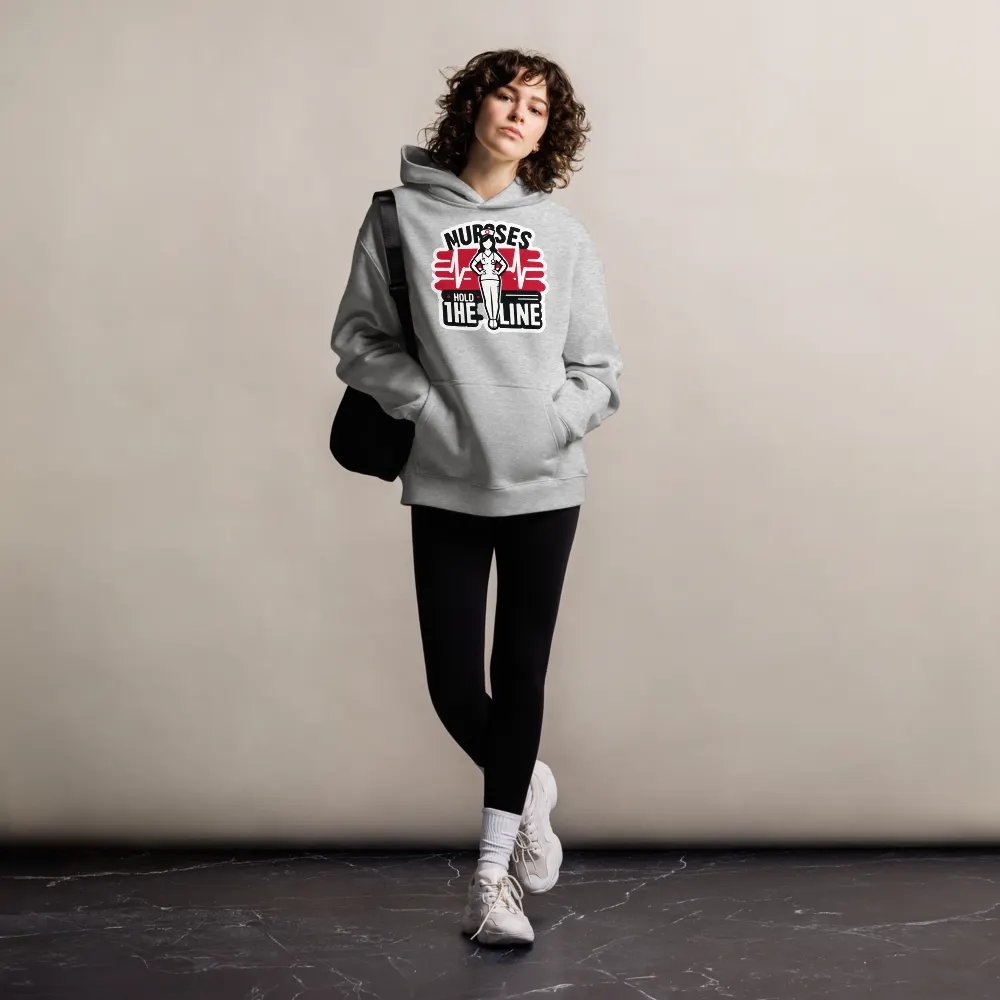 Nurse's Heartbeat Oversized Hoodie product image (38)