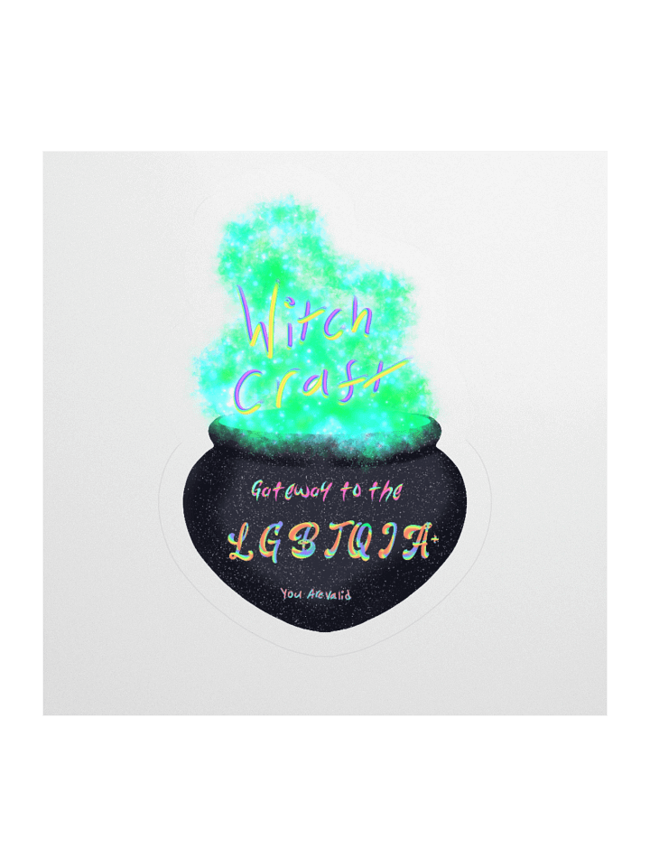 Witchcraft: Gateway to the LGBTQIA+ Sticker product image (1)