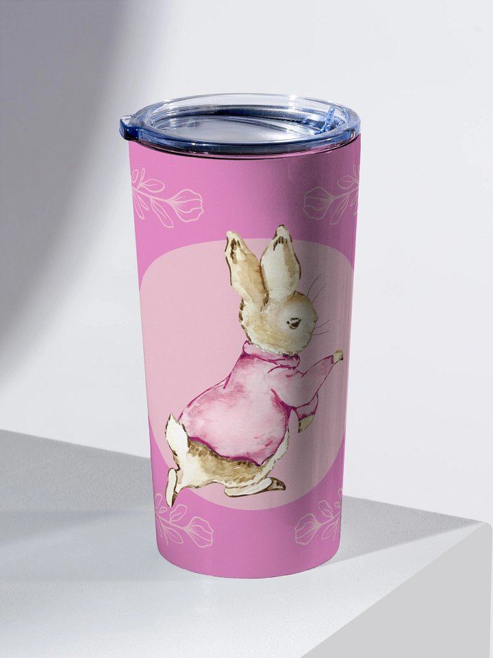 Pink Jacket Rabbit 20oz Tumbler product image (2)