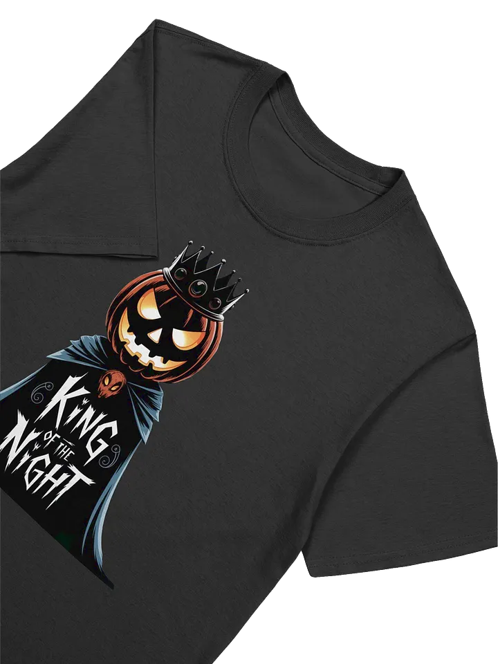 King of Night T-Shirt, Spooky Graphic Gift, Halloween Horror Tee product image (2)