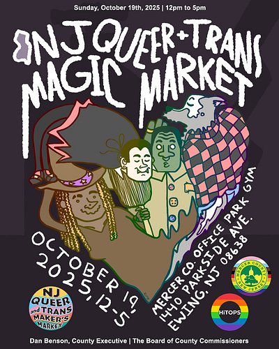 Don’t have Sunday plans? Sure you do! Come down to the @njqtmm ✨Magic Market ✨ in Ewing, NJ from 12pm-5pm 🧡🖤🤍
There will be v...