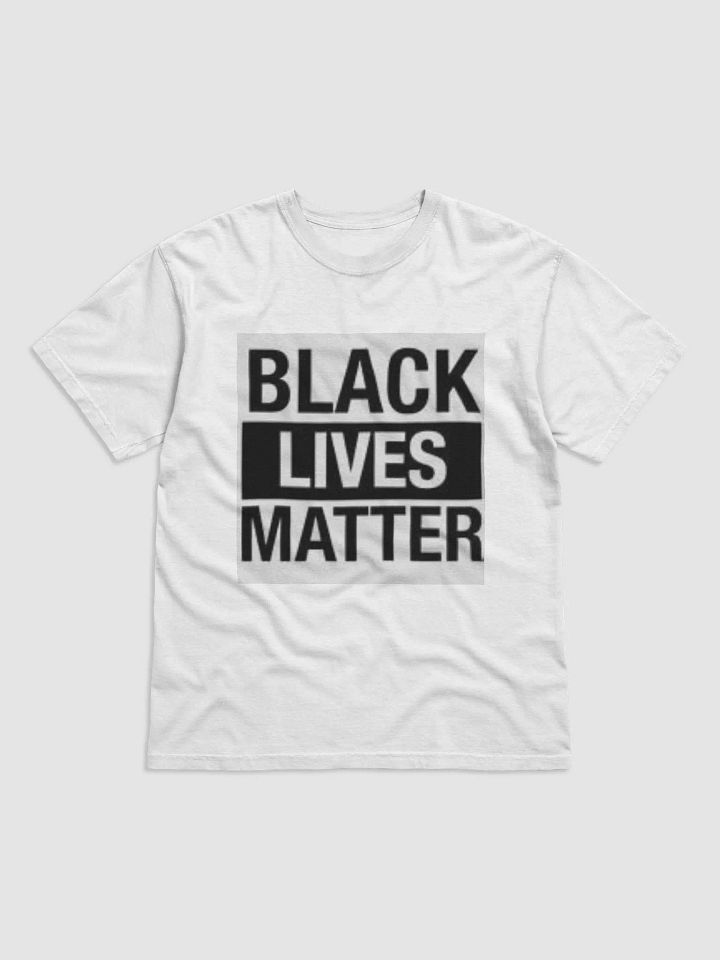 Black Lives Matter Cotton Tee Shirt product image (1)