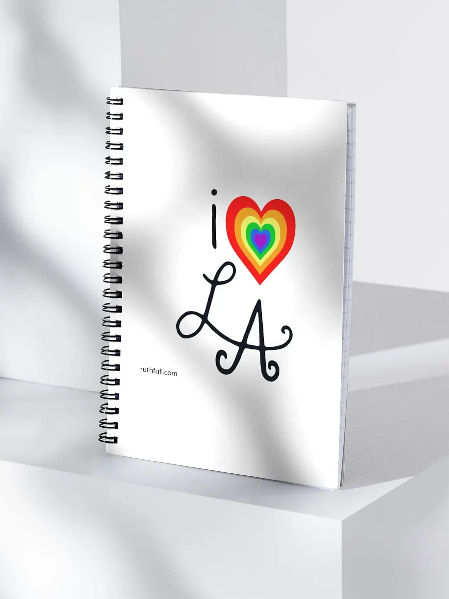 i ❤️ LA Journal ~ Rainbow product image (3)