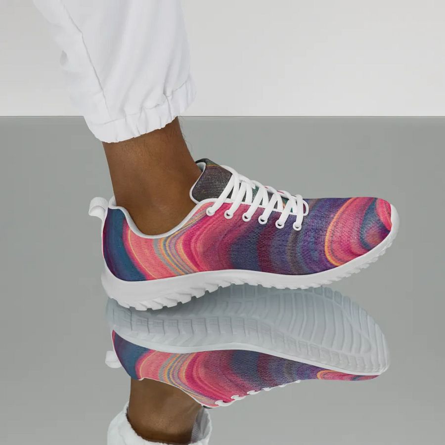 Abstract Women's and Men's Slip-On Canvas Shoes product image (3)