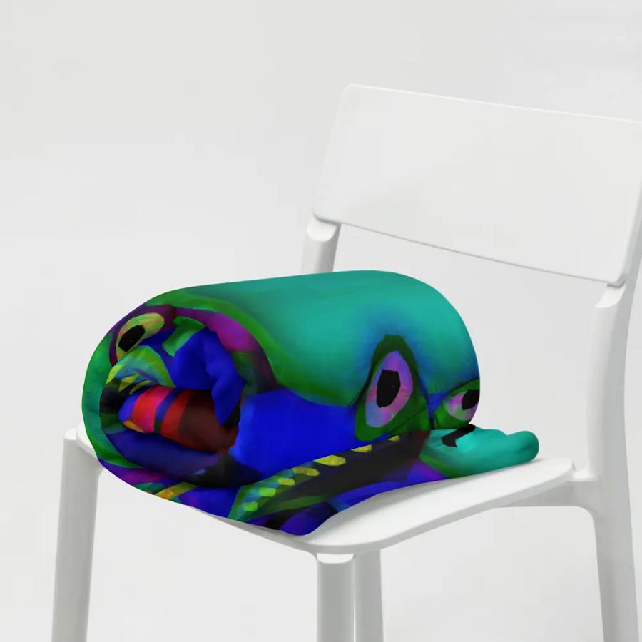 Aliens Collage Throw Blanket product image (19)