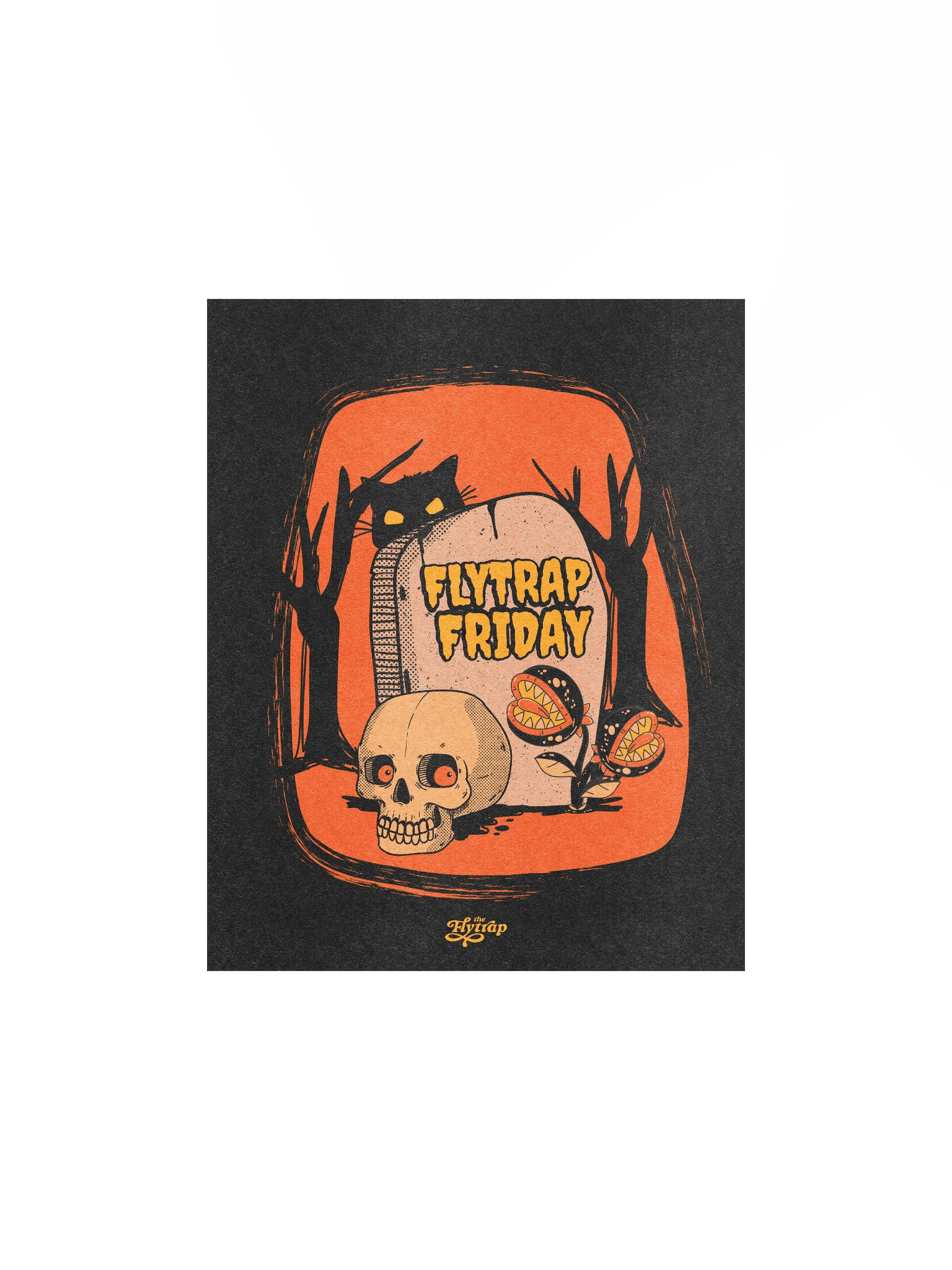 Flytrap Friday Gravestone 8x10 Poster product image (1)