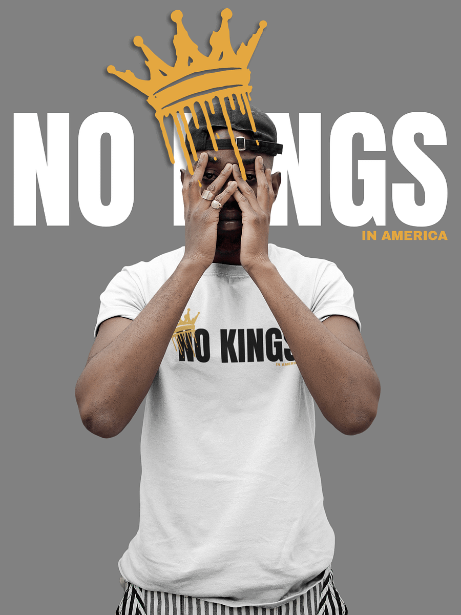 No Kings Royal Drip Crown T-Shirt - Being Liberal product image (1)