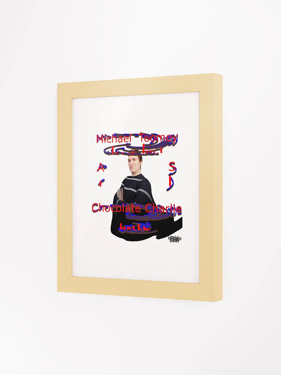 Michael Toomey As Chocolate Charlie 00 - Framed - High-Quality Matte Poster product image (3)
