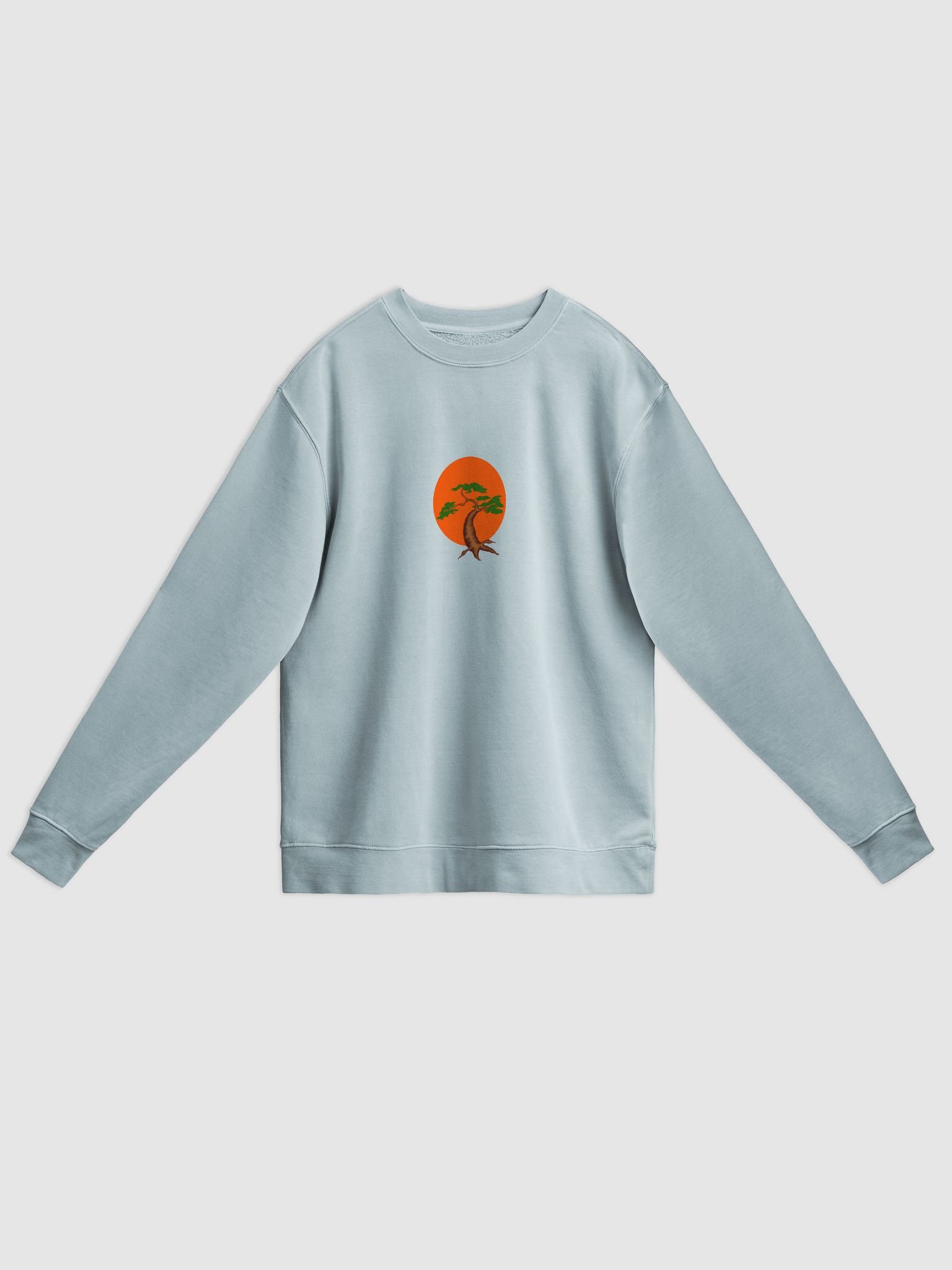 Artistic Tree Unisex Pigment Dyed Sweatshirt product image (1)