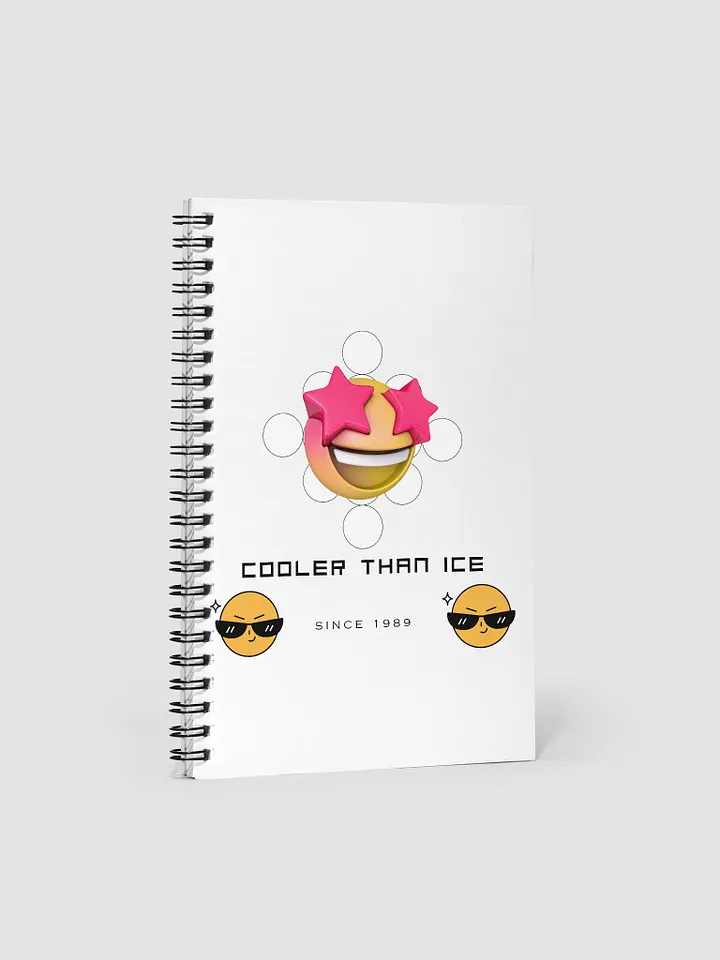 Cooler Than Ice spiral notebook product image (1)