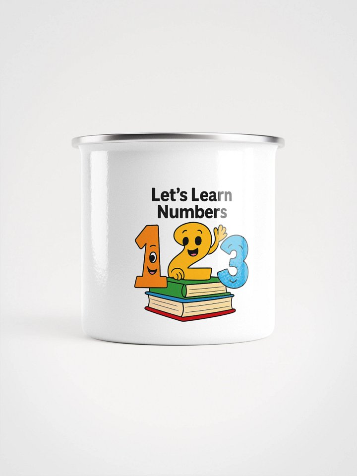 Smiling Numbers Adventure Enamel Mug product image (2)