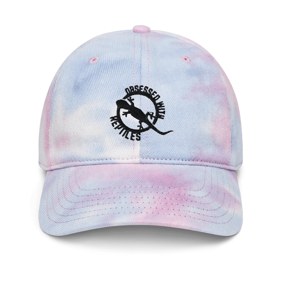 Obsessed With Reptile Tie Dye Dad Hat product image (11)