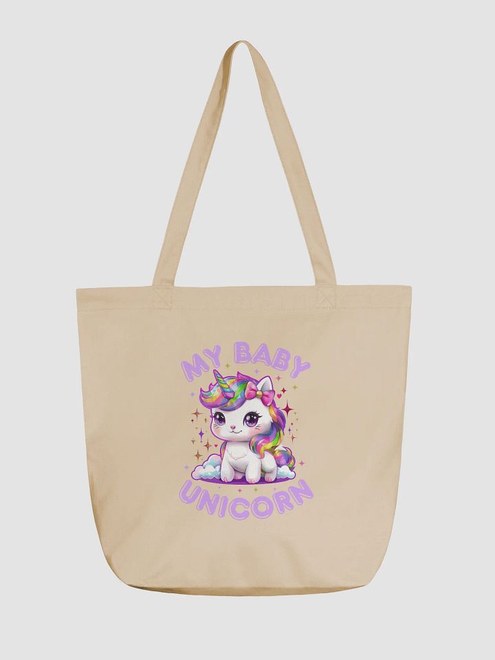 My Baby Unicorn Eco Tote product image (1)