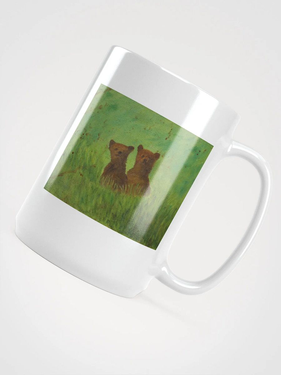 Two Bears Glossy White Mug product image (4)