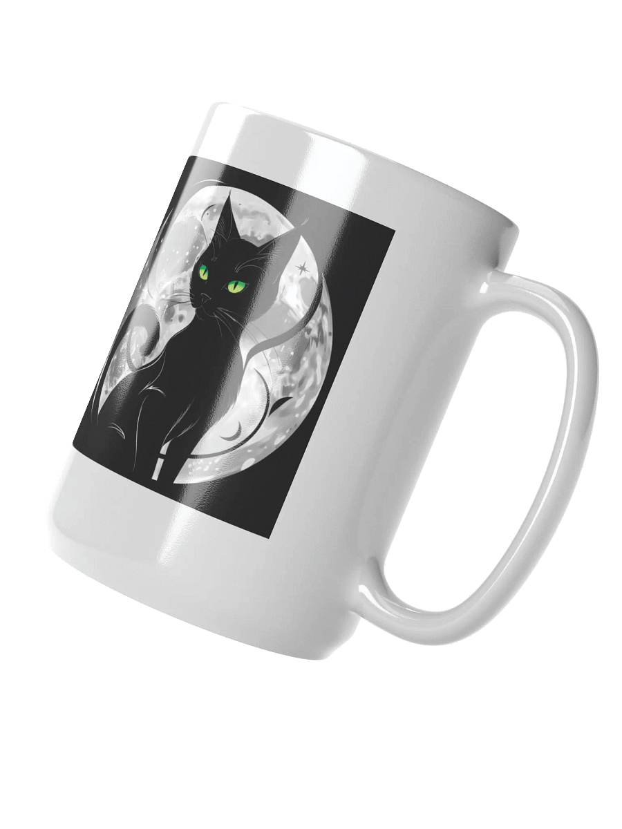 Cosmic Cat White Glossy Mug product image (2)