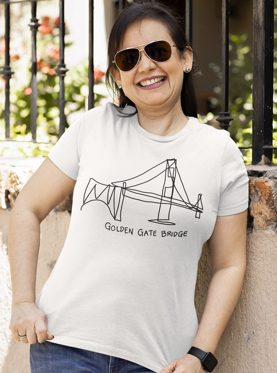 Golden Gate Bridge San Francisco Bay California Travel Souvenir T-Shirt product image (3)