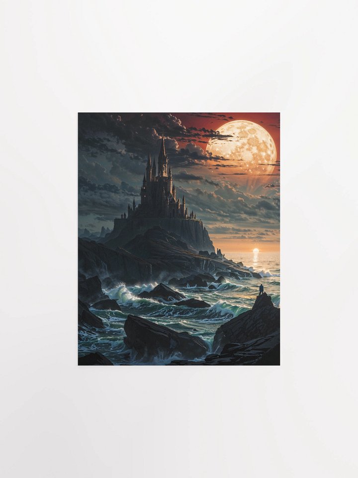 The Moon Beyond the Tide Matte Poster product image (5)