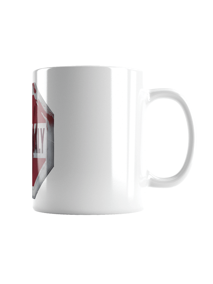 ASPHANOMALY Stop Sign White Mug product image (2)