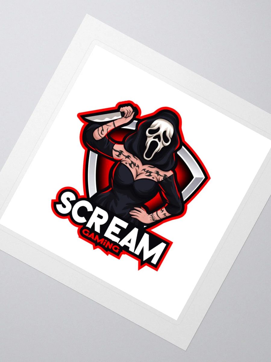 Scream Gaming Kiss Cut Stickers product image (2)