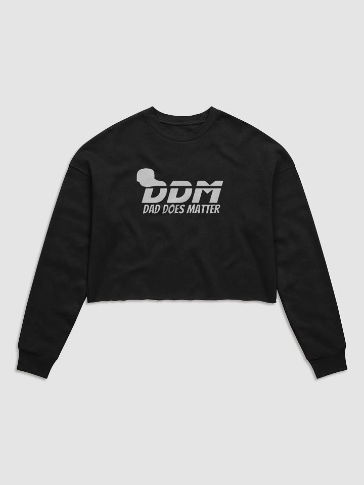 Dad Does Matter 3D Acronym Crop Sweatshirt product image (1)