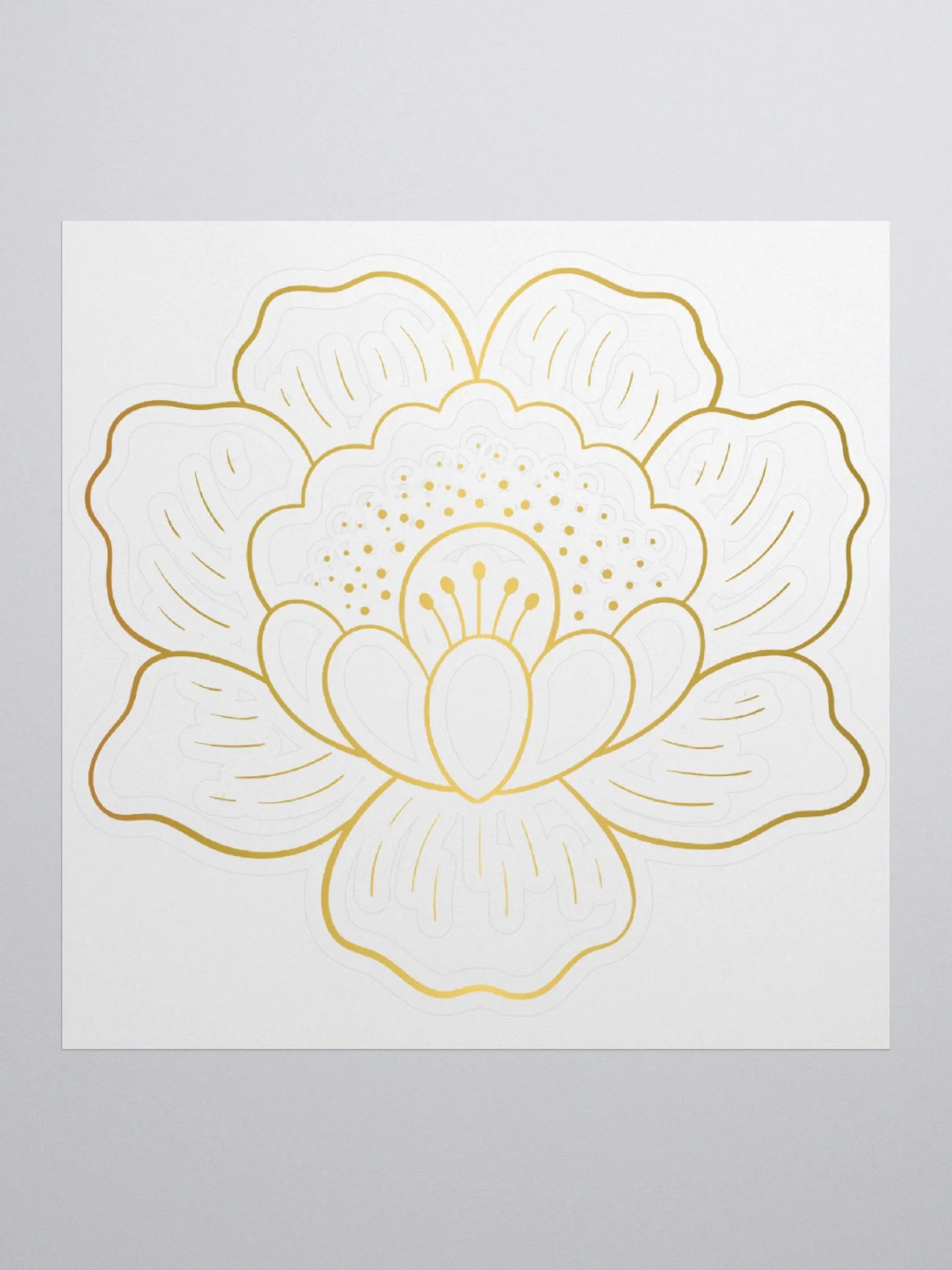 InnerBloom White Sticker product image (2)