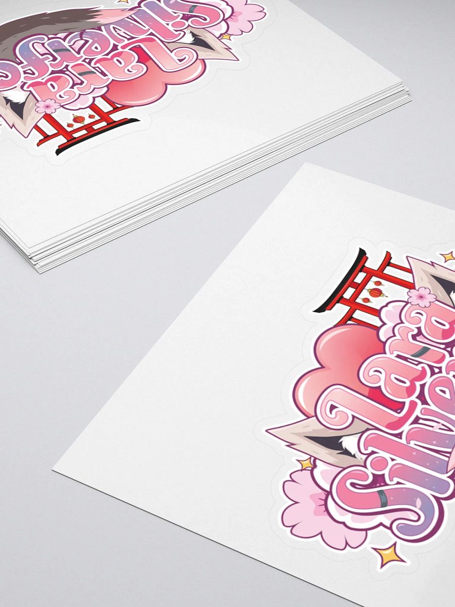 Lara Silverfpx Vtuber Logo Sticker product image (4)