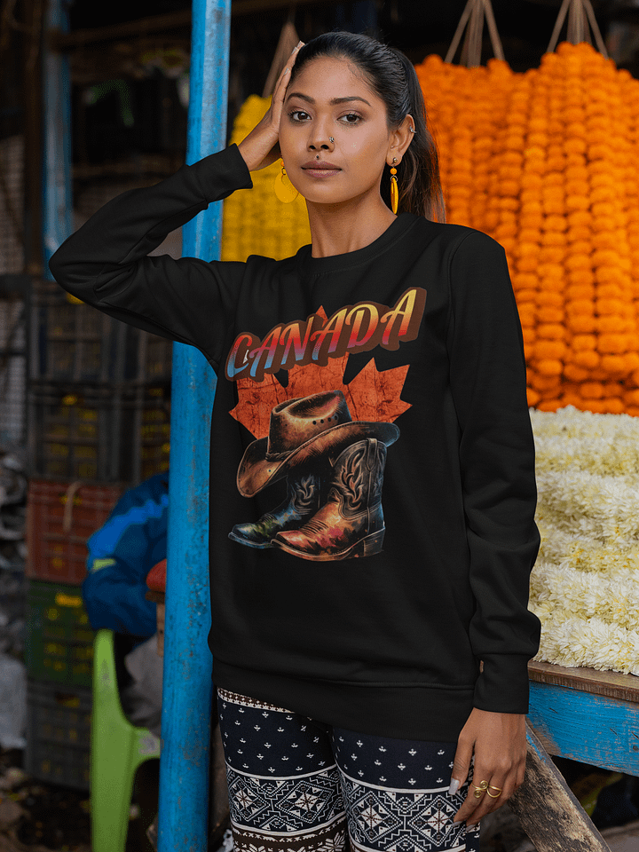 Canadian Cowboy Premium Sweatshirt product image (1)