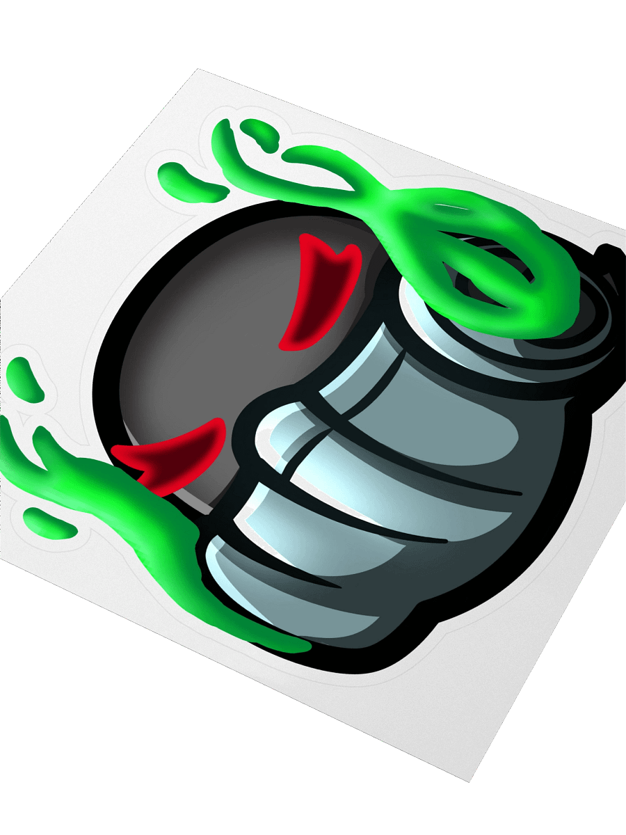 TOXIC Sticker product image (2)