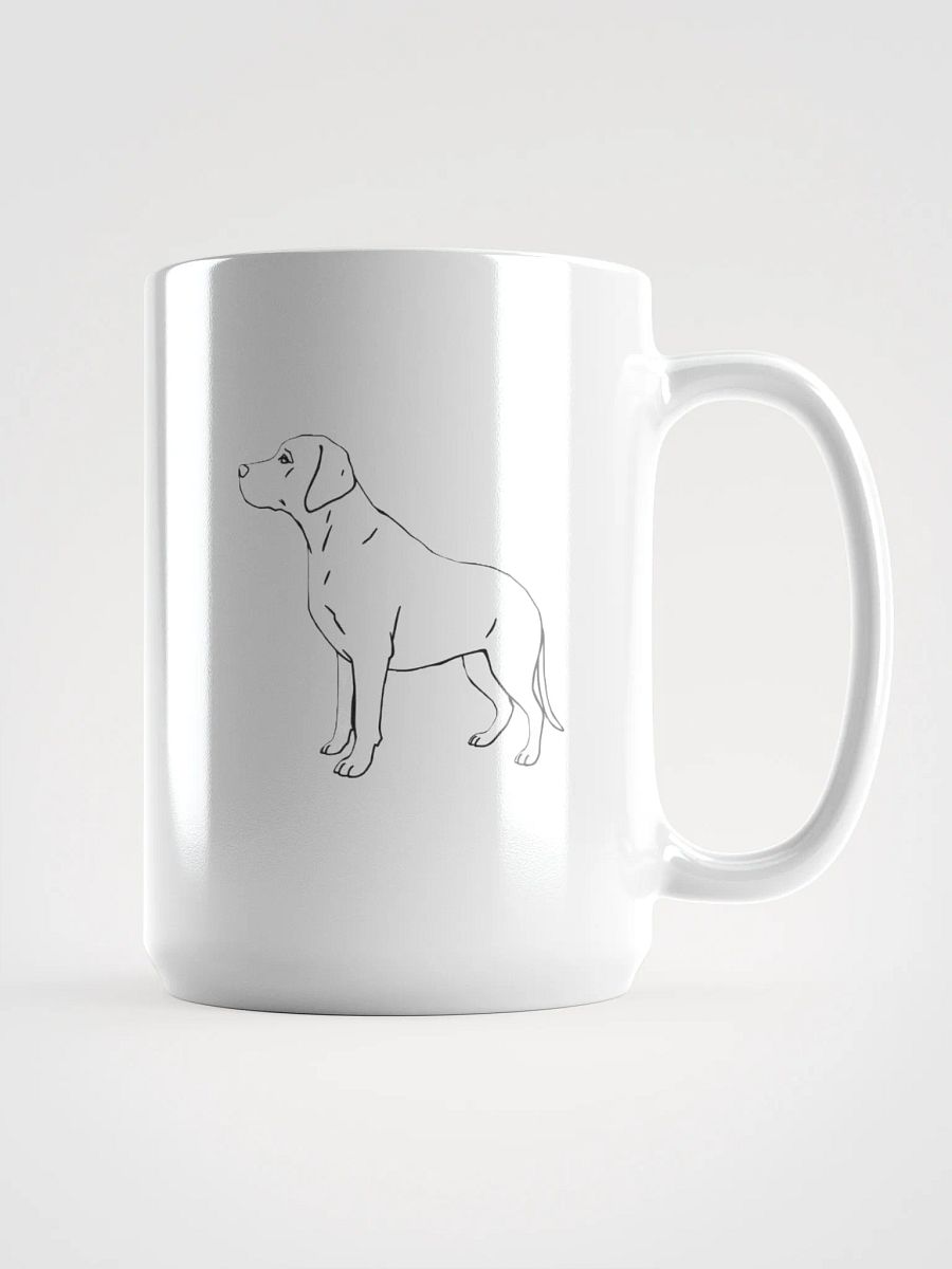 Dog Line Art White Mug product image (1)