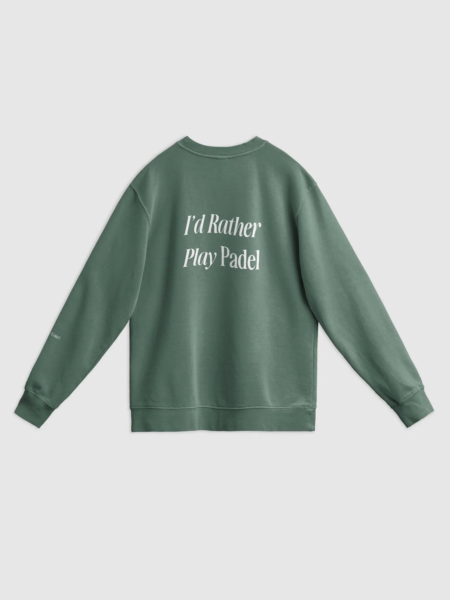 I'd Rather Play Padel — Vintage Sweatshirt product image (2)