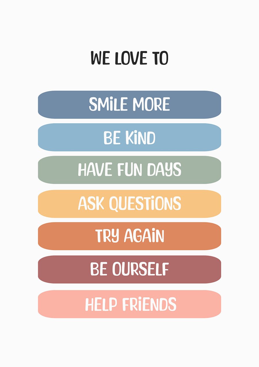 We Love To Wall Art Poster product image (1)