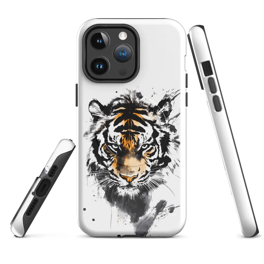 Tiger Face iPhone® MagSafe® Tough Case product image (4)