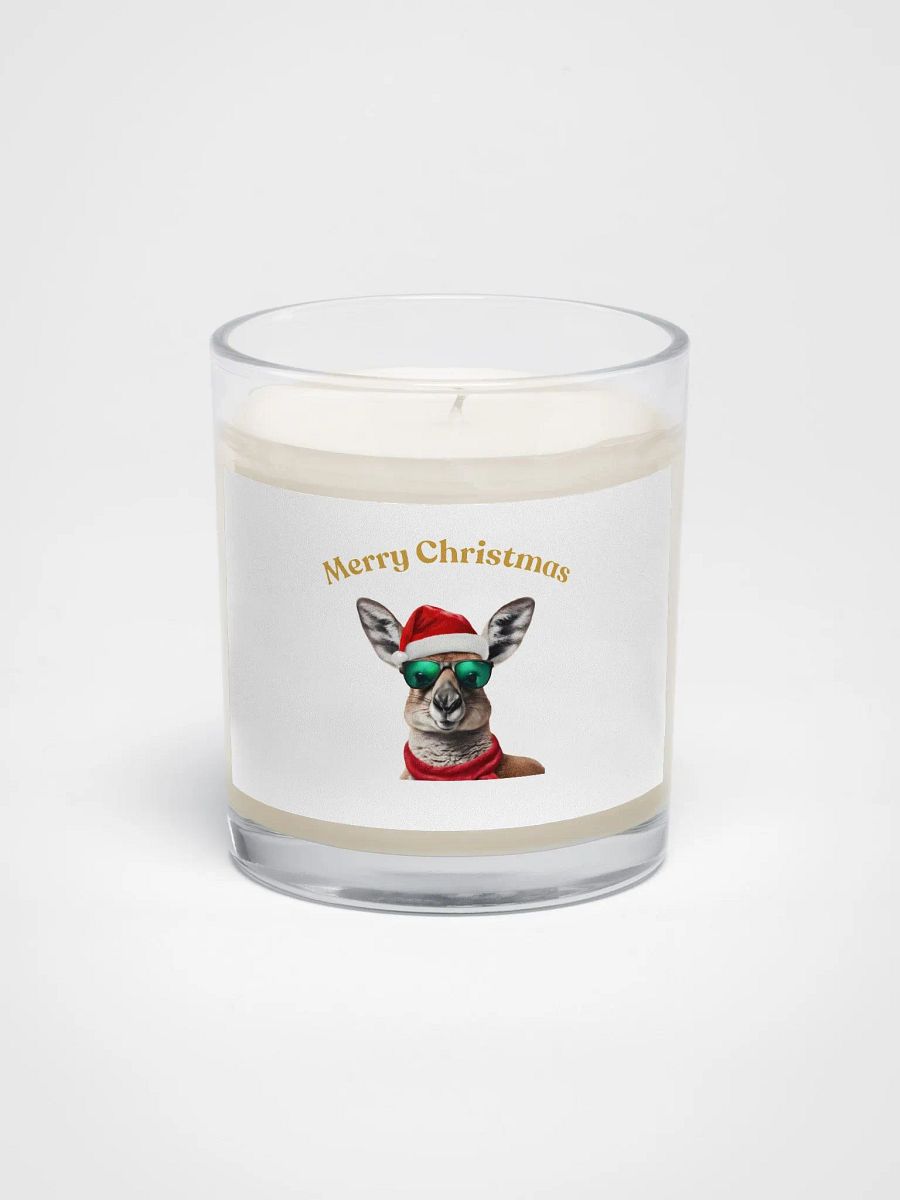 Kangaroo Claus Soy Wax Candle - Gold product image (1)