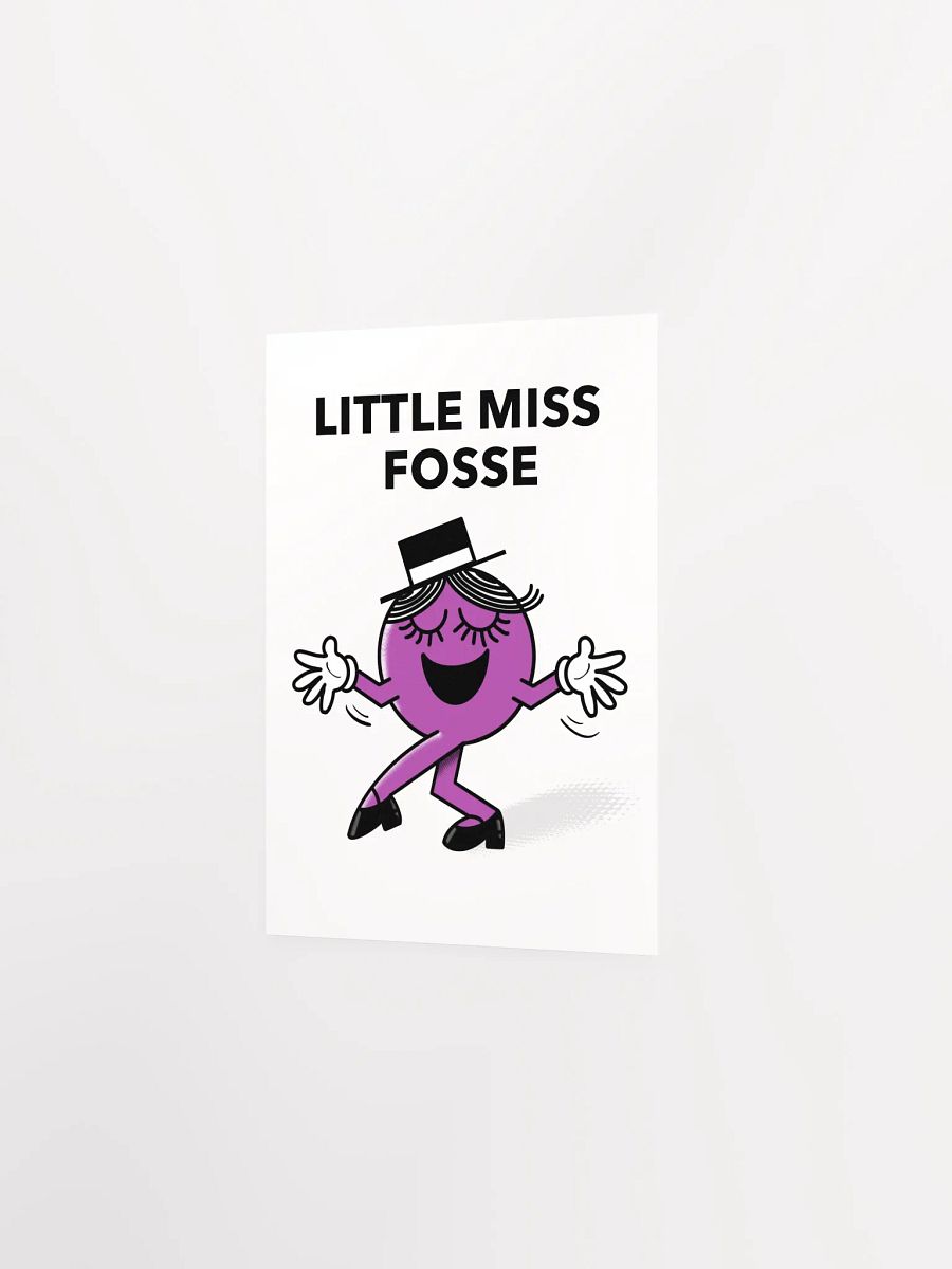 Little Miss Fosse Poster – Enhanced Matte Broadway Dance Print product image (14)