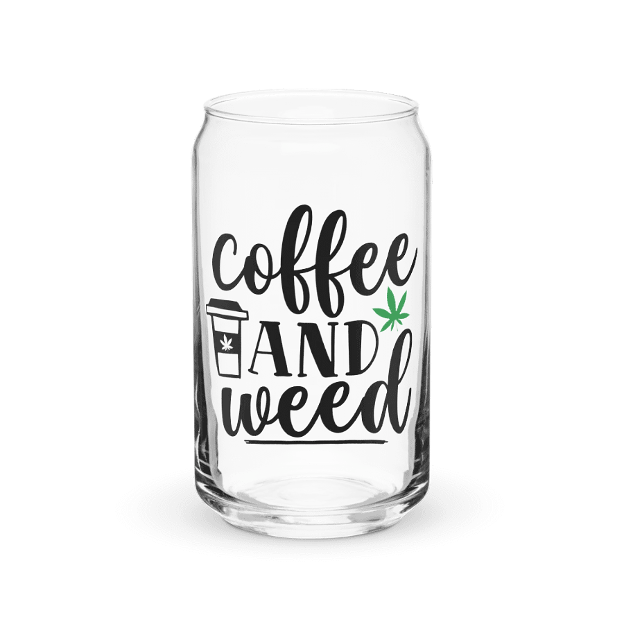 'Coffee & Weed' Glass product image (3)