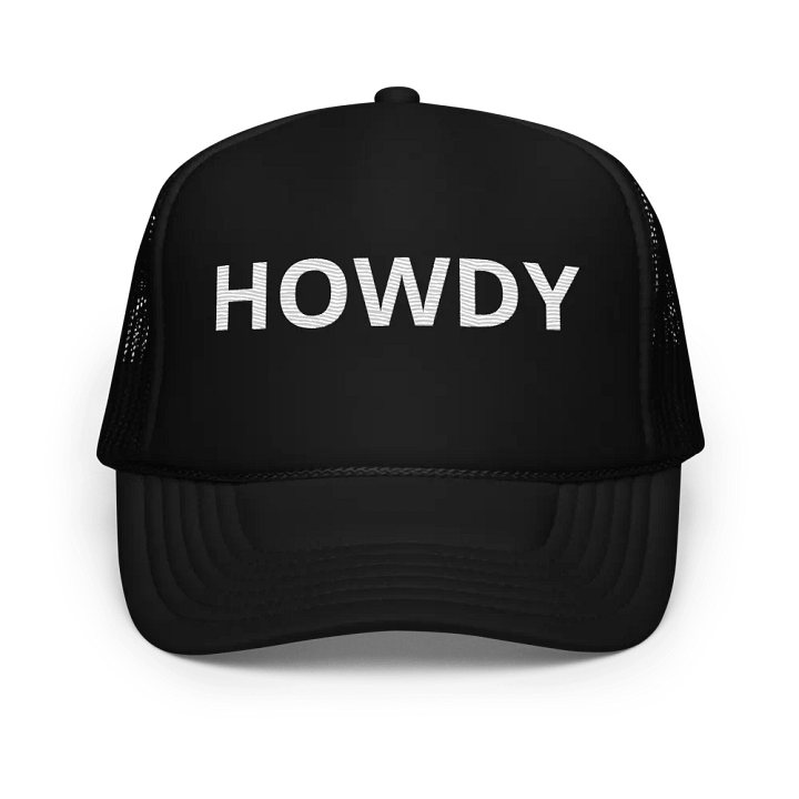 Howdy - Embroidered Trucker Hat Cap - Gift For Cowgirls And Cowboys product image (1)