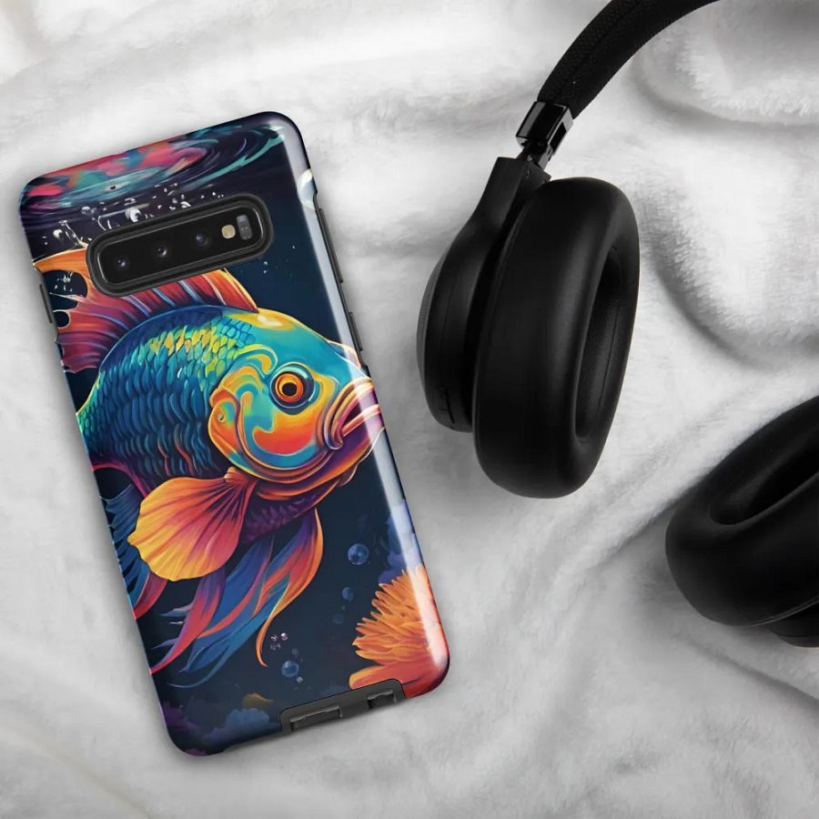 Aquatic Oasis: Coral Reef Fish Samsung Galaxy product image (50)