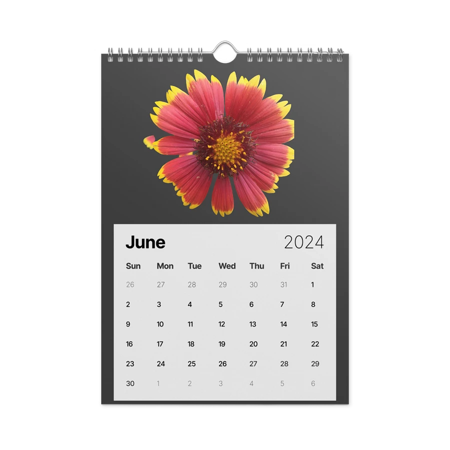 Isolated Flowers 2024 Calendar product image (23)