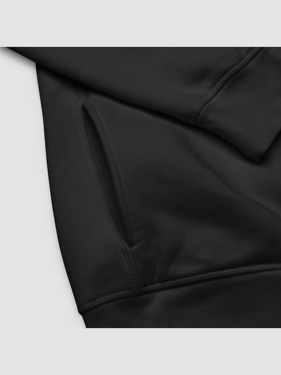 Miso Ramen Front Stick Black Unisex Hoodie product image (10)
