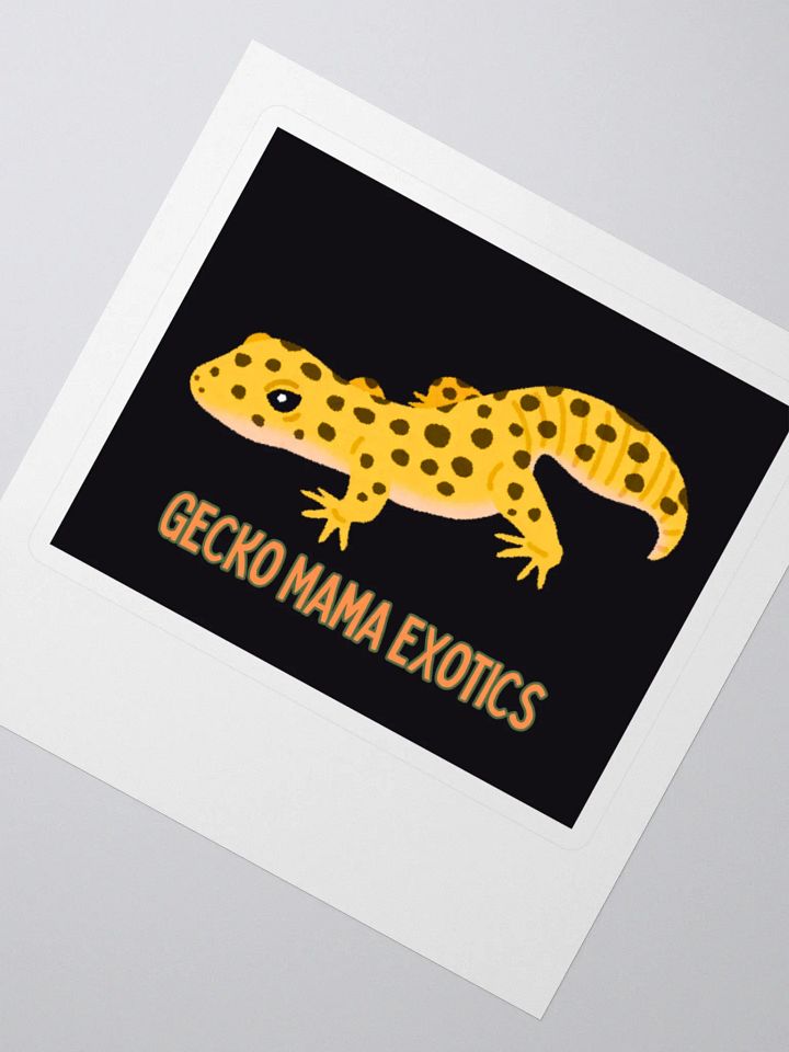 Gecko Mama Exotics Kiss Cut Sticker product image (2)