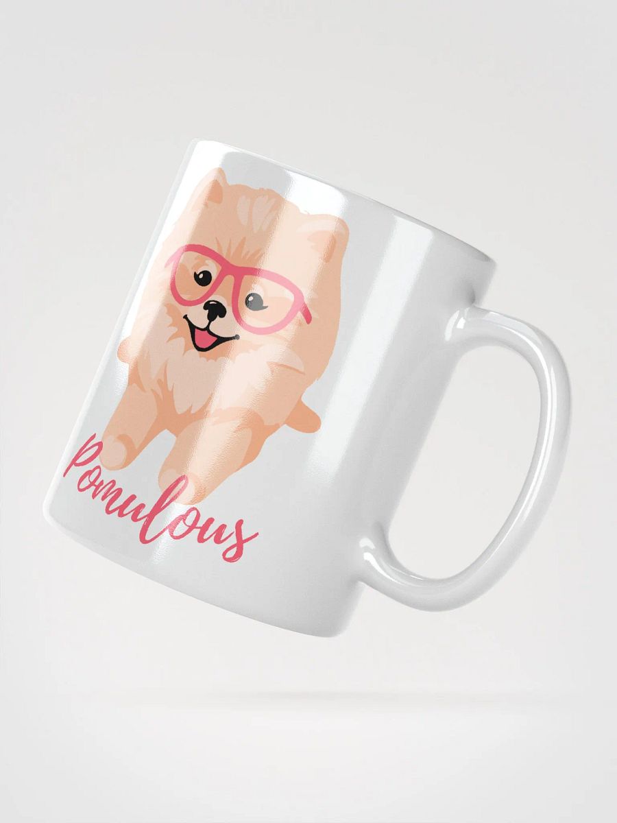 Fabulous Pomeranian White Glossy Mug product image (3)