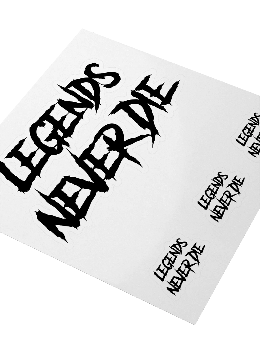 Legends Never Die (Black) product image (9)