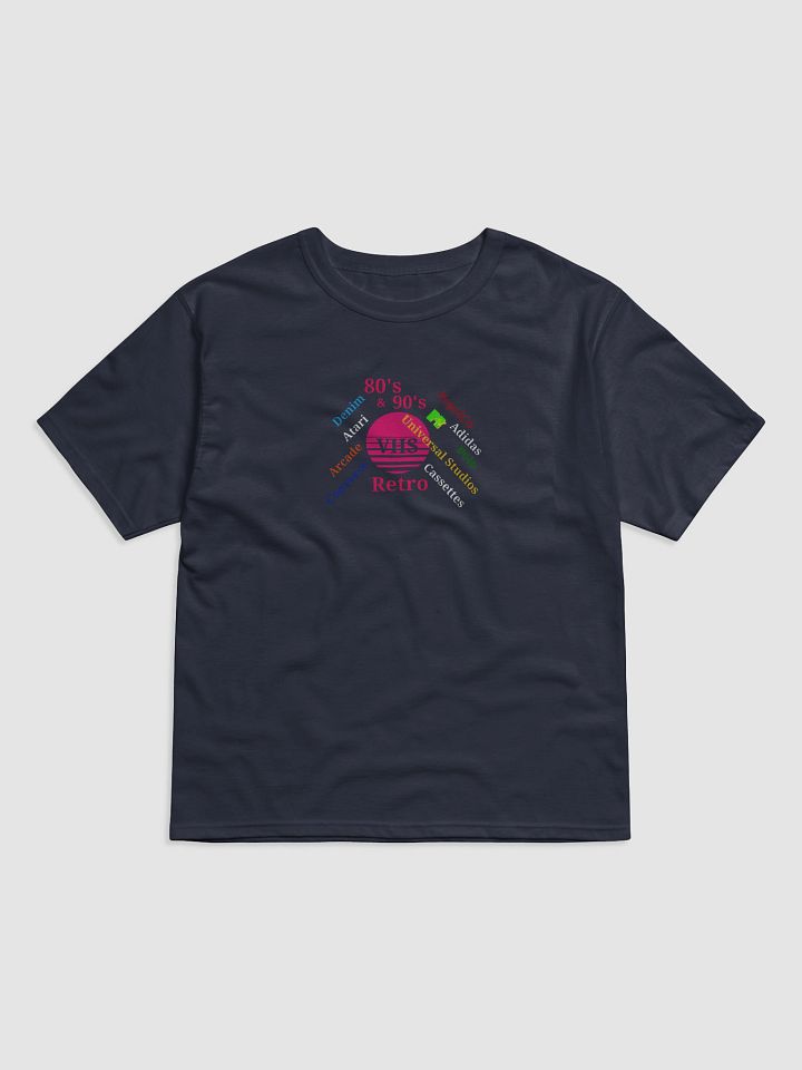 Retro Nostalgia VHS Circle T-Shirt product image (1)