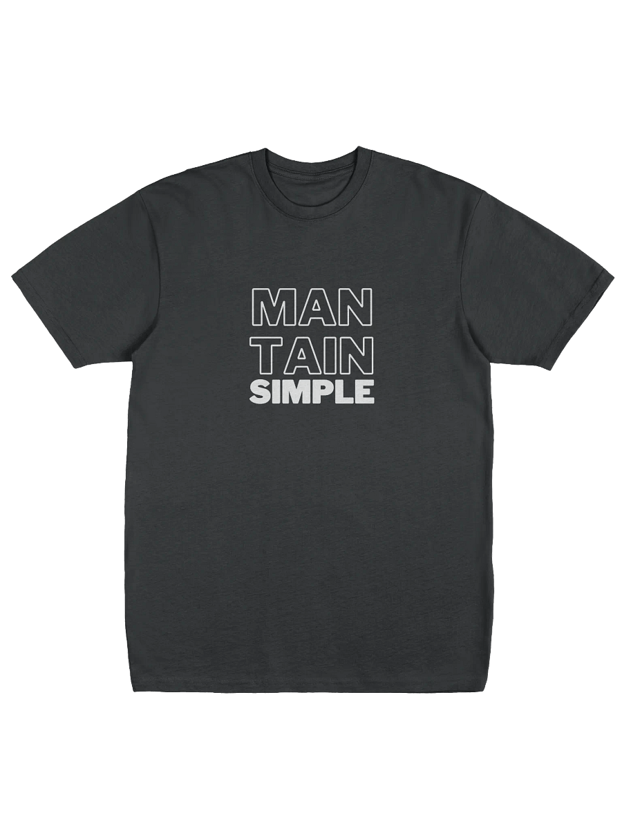 MANTAIN Bold Cotton Tee product image (1)
