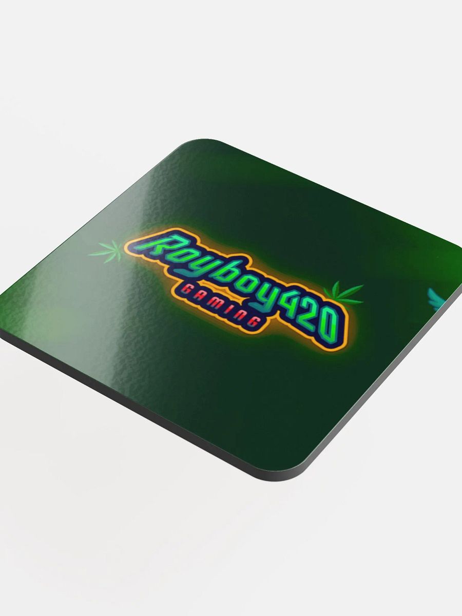 Royboy420Gaming Glossed Cork Coaster product image (4)