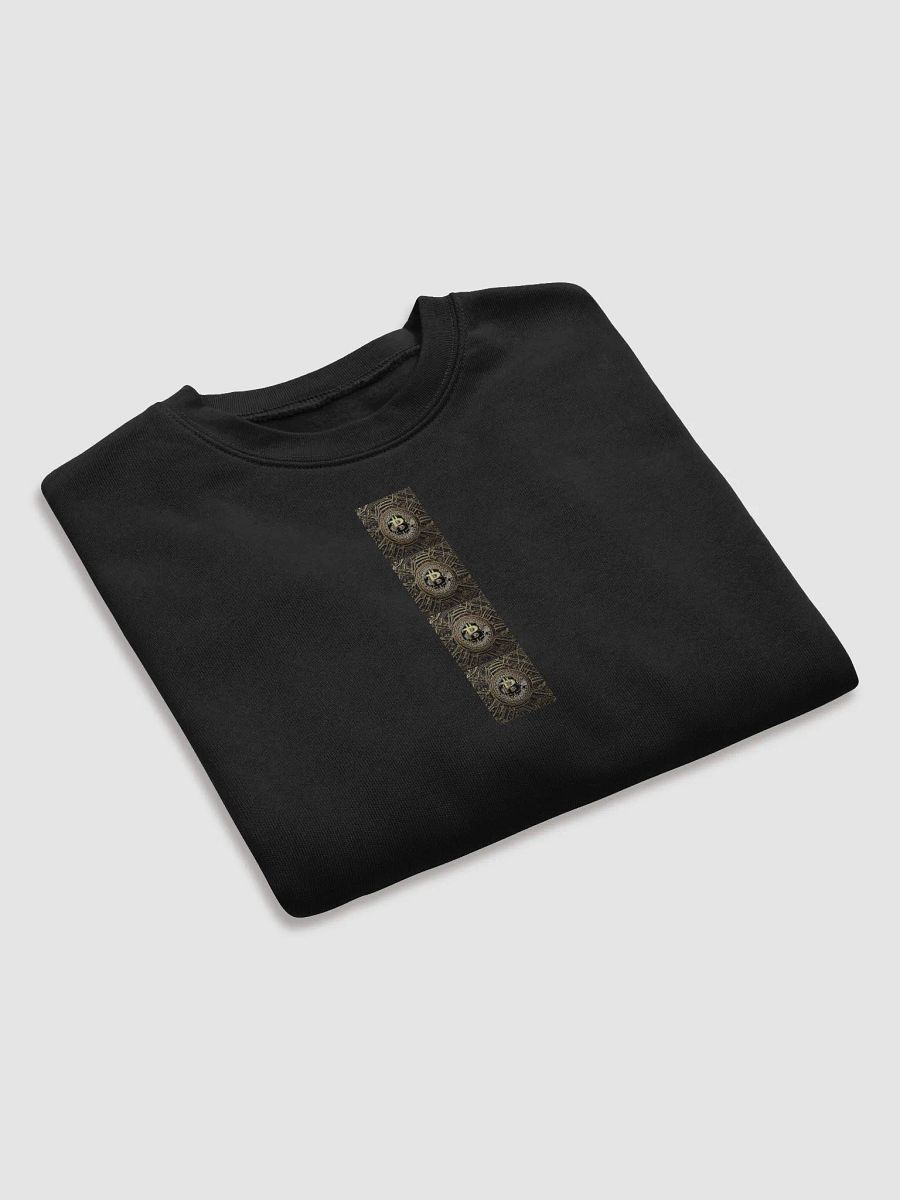 BTC fleece Crop Sweatshirt black 1 product image (7)