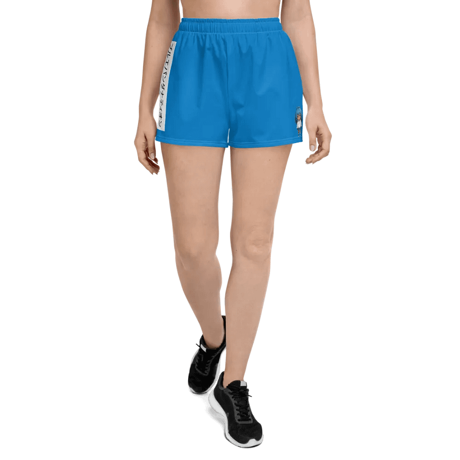 Chibi Blue Athletic Shorts product image (2)