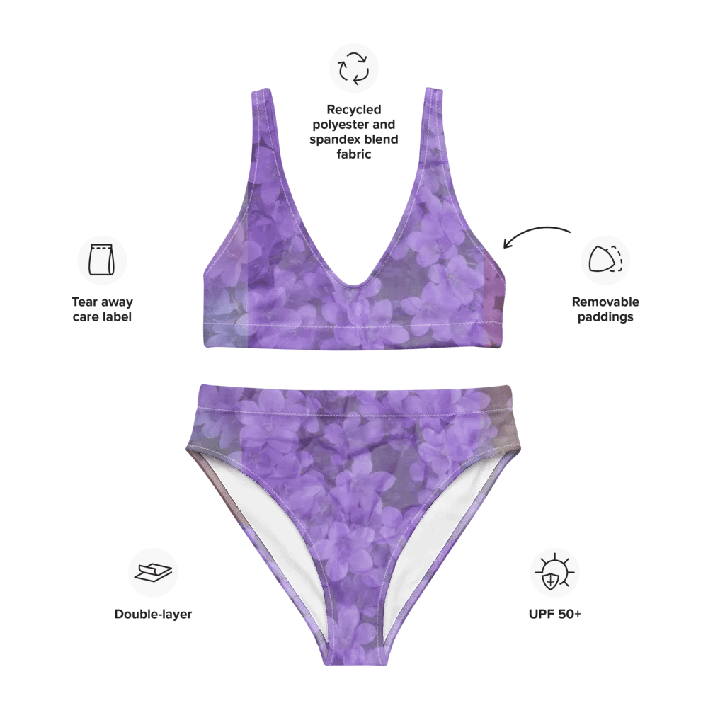 Violeta Bloom High Waist Bikini product image (8)