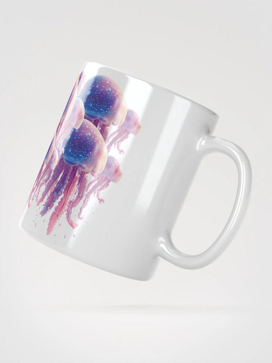 Luminous Jellyfish Glow White Mug product image (3)